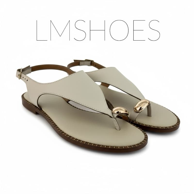 Sandalia Rasteira Feminina Virginia Flat Leve e Confortavel