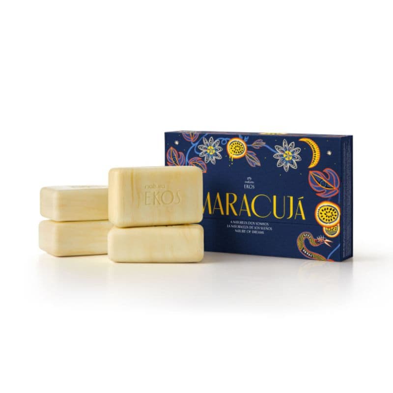 Caixa de Sabonete Ekos Natureza dos Sonhos 4×100g