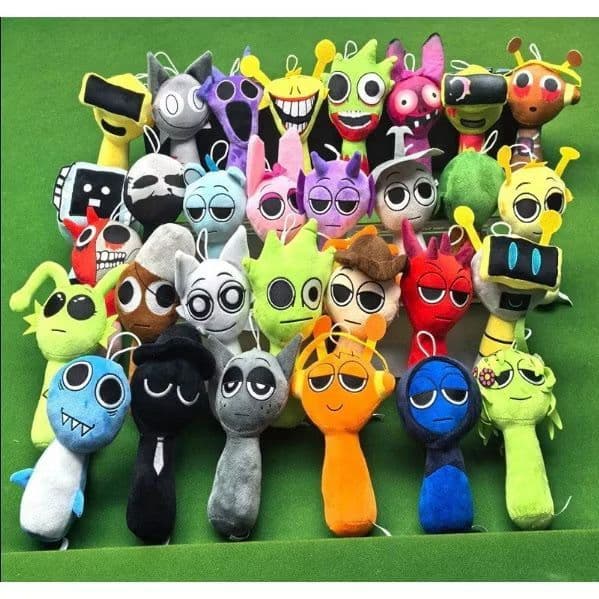 Boneco Sprunk de Pelúcia Incredibox 25cm