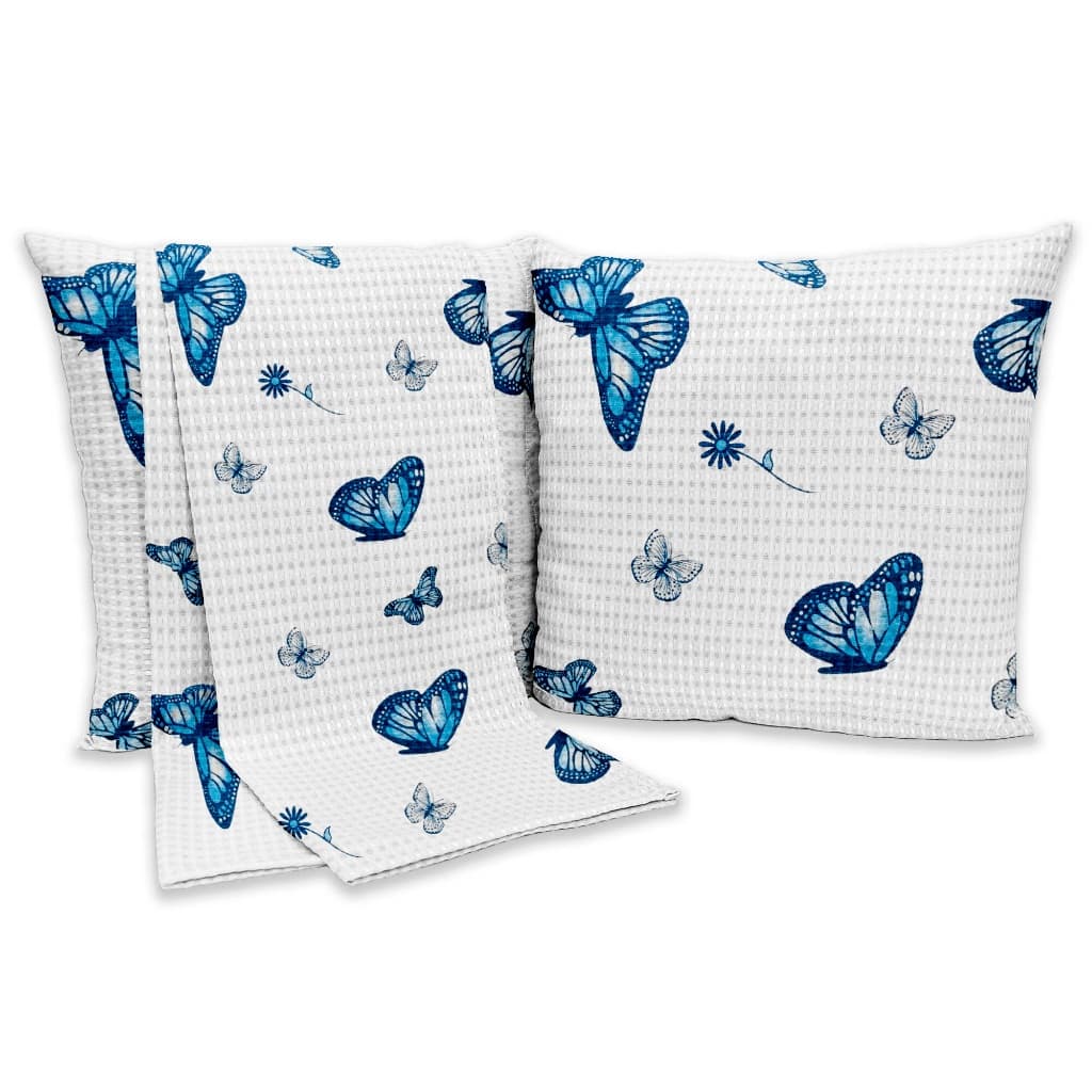 Peseira com Capa De Almofada  Piquet Favinho Cama Solteiro ,Casal,  Queen, King, Super King