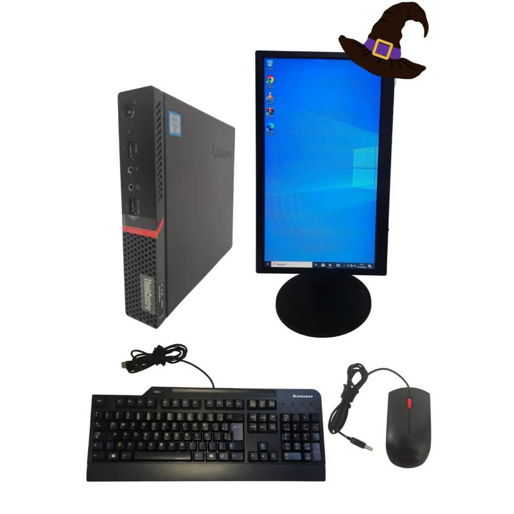 Mini Pc Lenovo Thinkcentre M900 + Monitor 19 Polegadas
