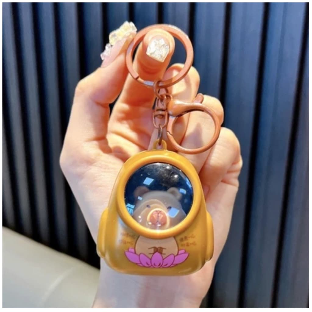 Capivara Luminosa Chaveiro Brinquedo Emborrachado Pato Anime Pingente Doce Kawaii  Presente De Aniversario