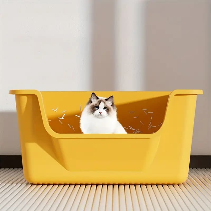 Caixa de Areia Gatos Grande + Pá Coletora Higiênica