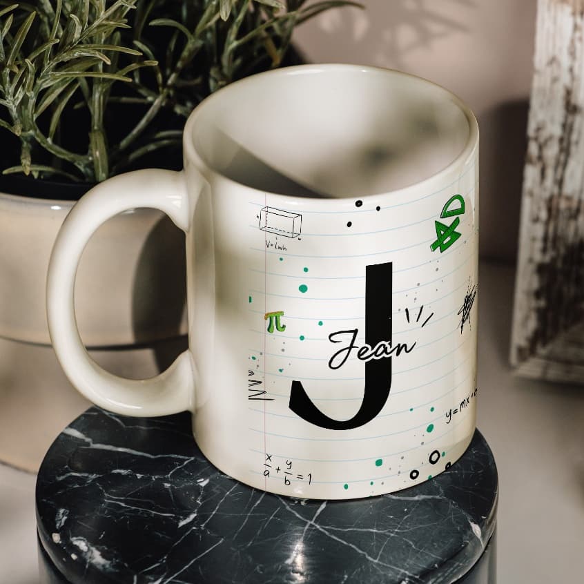 Caneca Personalizada Melhor Professor de Matemática / Caneca Personalizada Dia do Professor