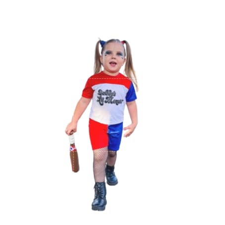 Fantasia Arlequina infantil