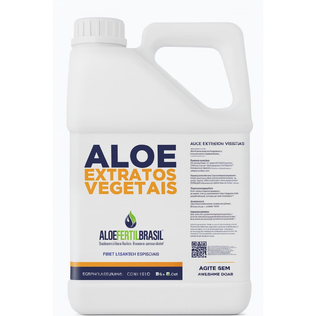 Aloe Extratos Vegetais - galão de 5 litros - Repelente para plantas e  Adjuvante