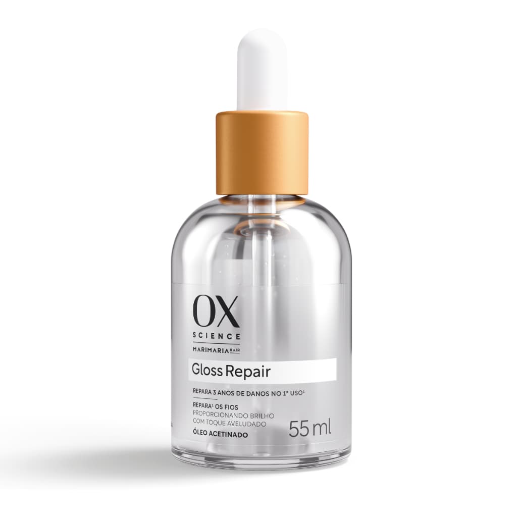 Óleo Acetinado Ox Science Gloss Repair 55ml