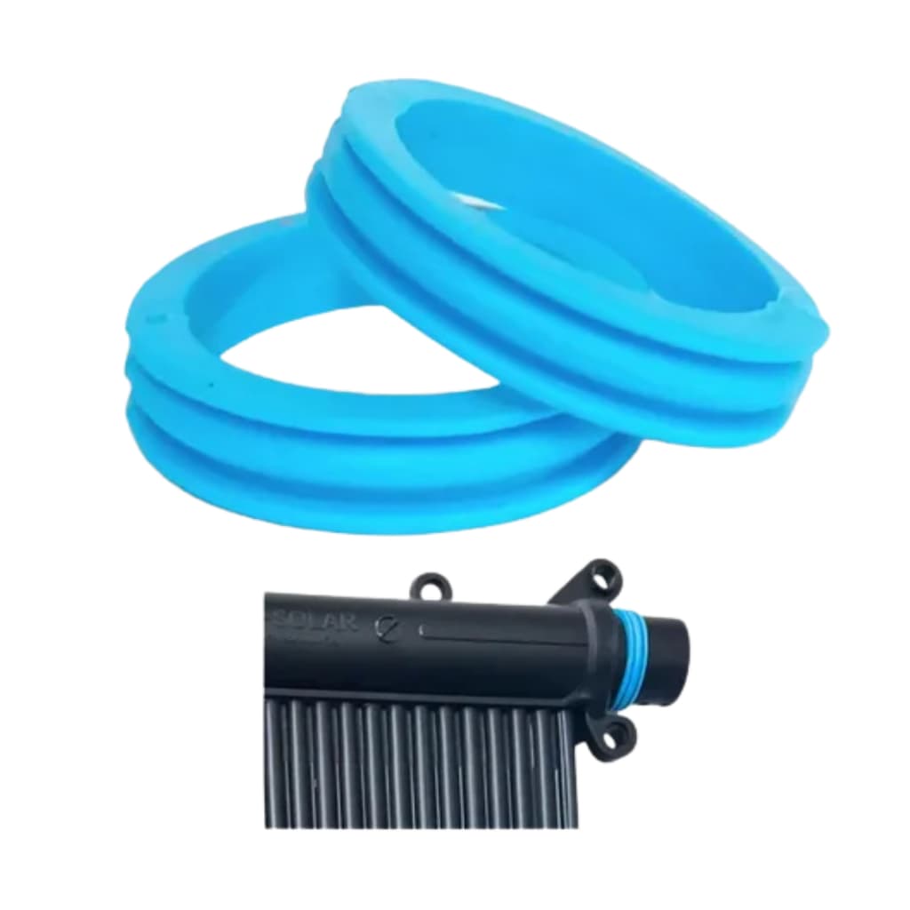 Kit Oring Anel de Vedação 40mm Azul Pacote 25 Unidades Vedação Precisa TS Solar
