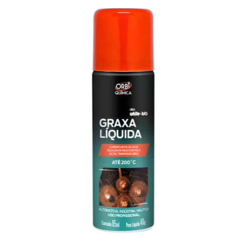 Graxa Spray Liquida Orbi 65ml/40g