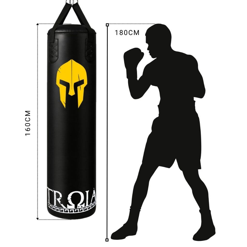 Saco De Pancada Boxe Muaythai taekwondo Mma Troia Profissional Vazio