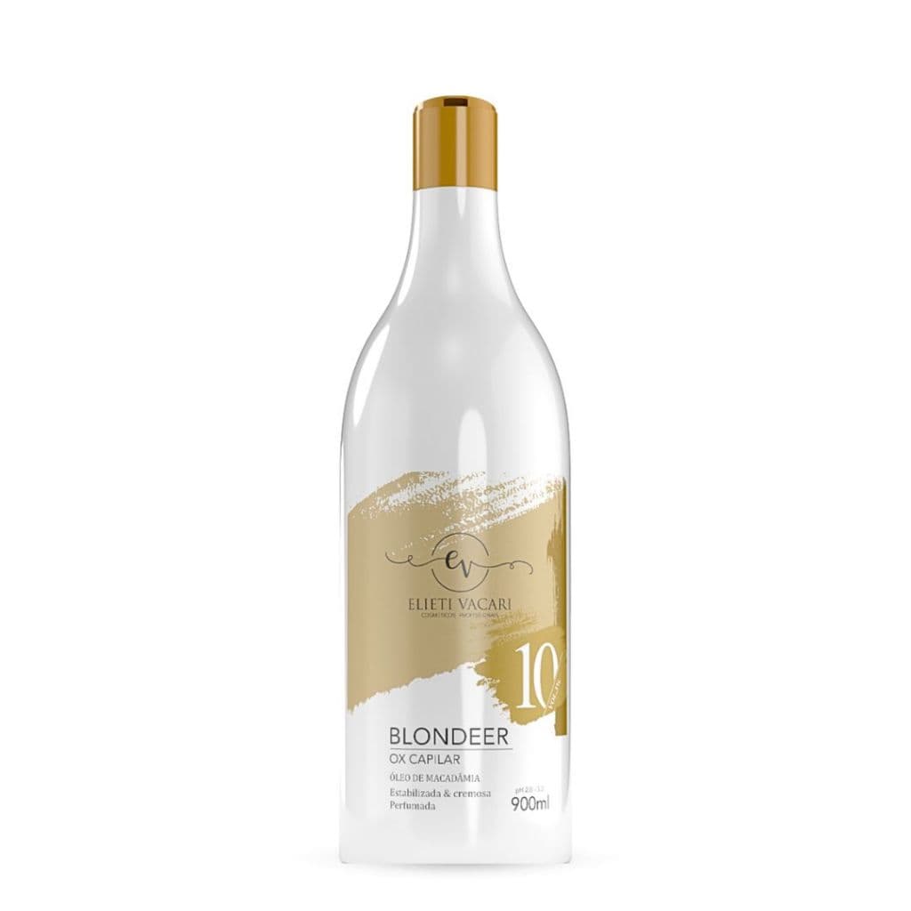 Água Oxigenada Cremosa 10 Volumes 3% 900ml - Elieti Vacari