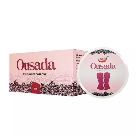 Ousada Esfoliante Corporal 90g – Pele Macia e Perfumada Chillies