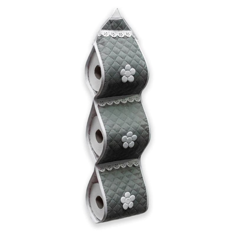 Porta Papel Higiênico 3 rolos  Tecido Ultrasonico Matelado
