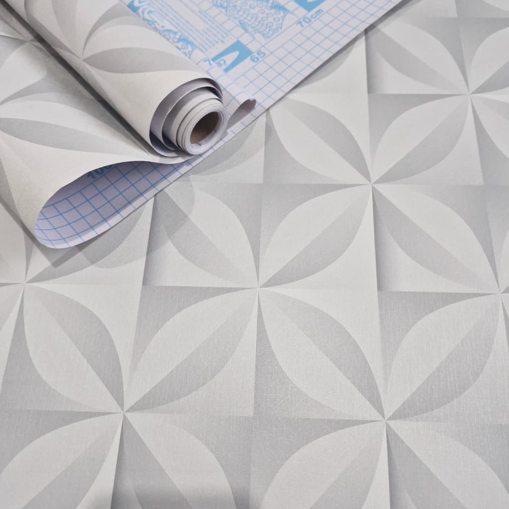Papel de Parede 3D Geométrico Autocolante para Sala Quarto Impermeável Lavável PVC