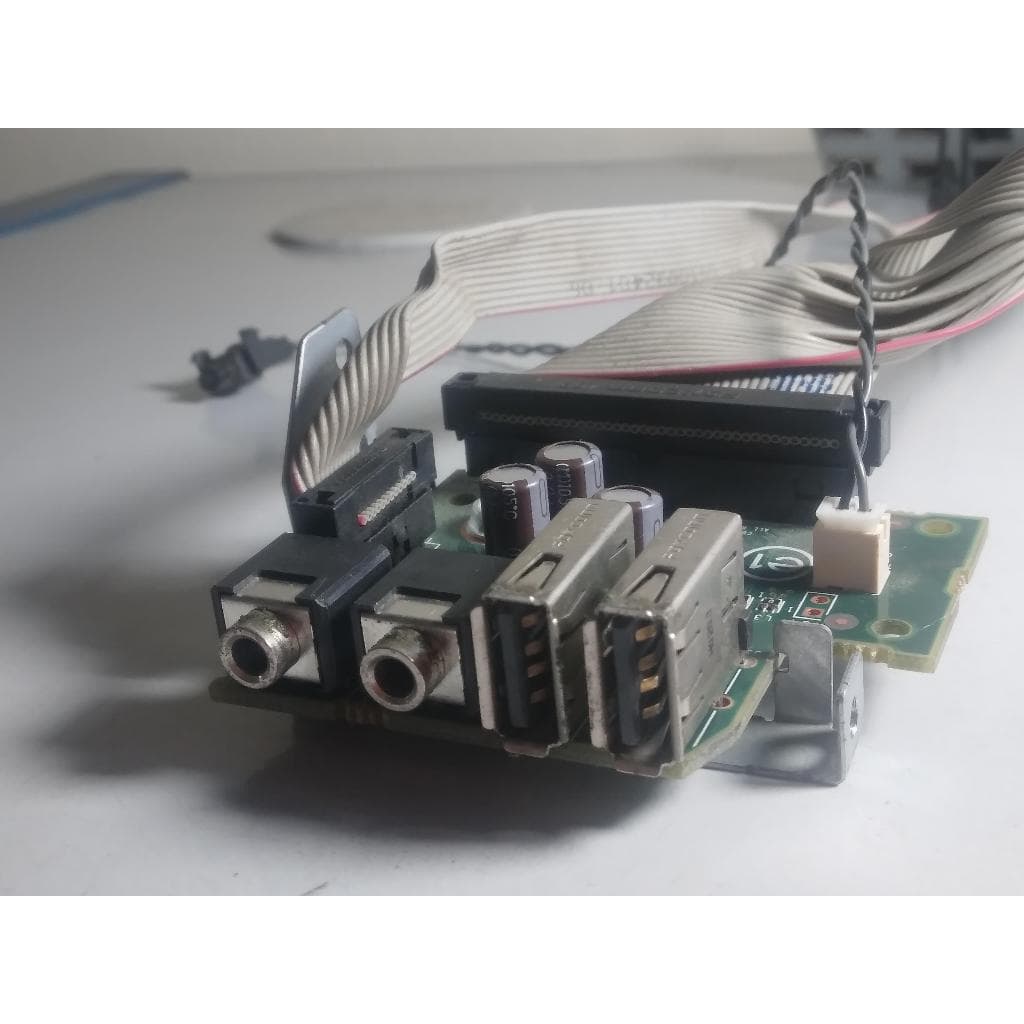 PLACA USB AUDIO PARA GABINETE DELL OPTIPLEX 780 ORIGINAL COM CABINHOS