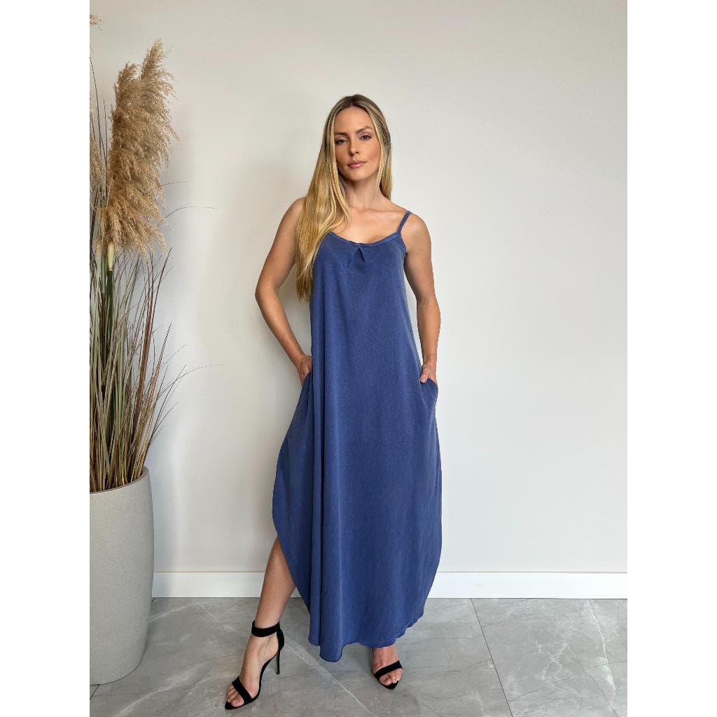 Vestido DEZA Alcinha Decote Marmorizado