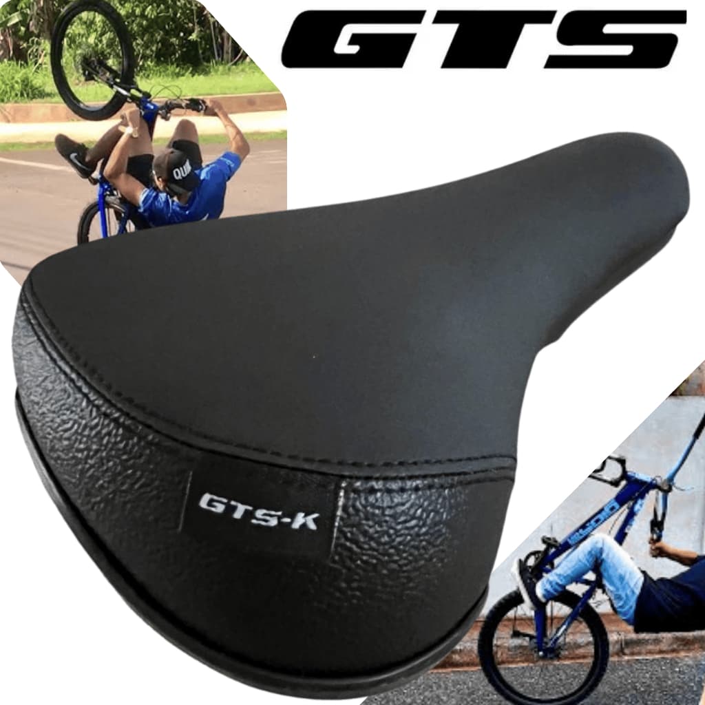 Selim Banco GTS Dirt Jump - Bmx / Dh / Freeride para Bicicleta Modelo 245 com carrinho