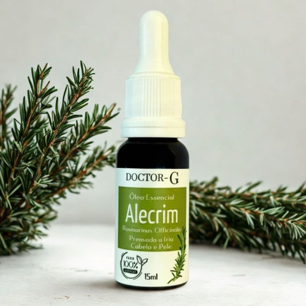 Óleo Essencial de Alecrim 100% Puro 15ml doctor-g