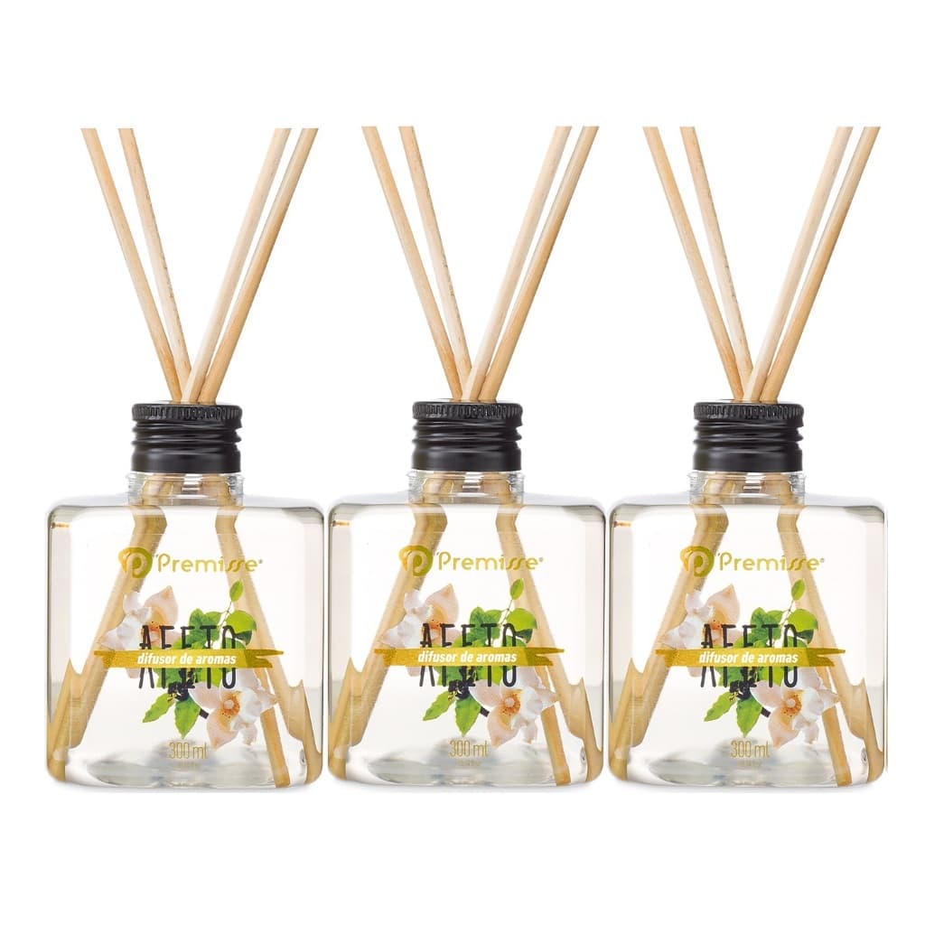 Difusor de Aromas Sensações 300ml Premisse - 01 à 03 unids
