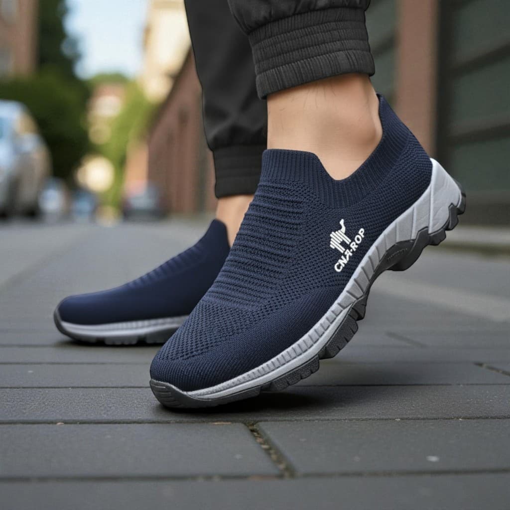 Tênis Masculino Casual Mocassim Sapatilha Slip On Conforto Garantido