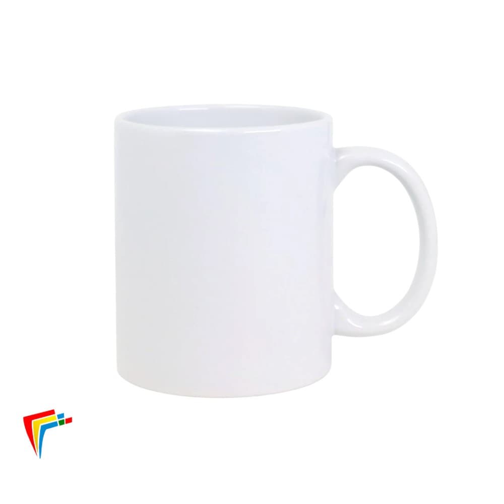 36 unidades de caneca de Ceramica Branca Importada Super Quality - 325ml