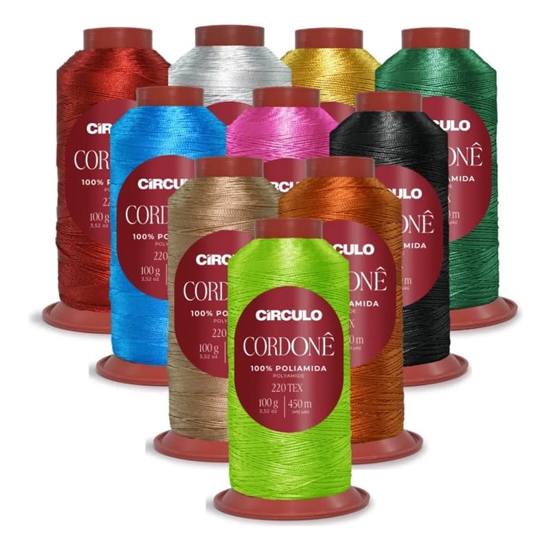Fio Linha Cordonê 100% Poliamida - Círculo 100g