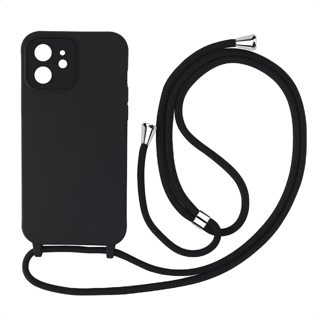 Case Capa Facility de Silicone Com Cordão Alça Capinha Para iPhone 11
