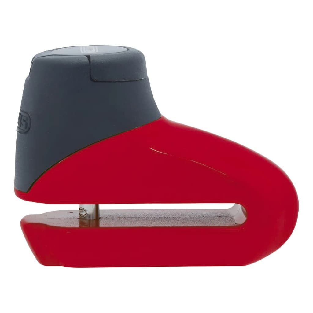 Trava De Disco Freio Moto Anti-roubo Universal Abus 305 - Vermelho