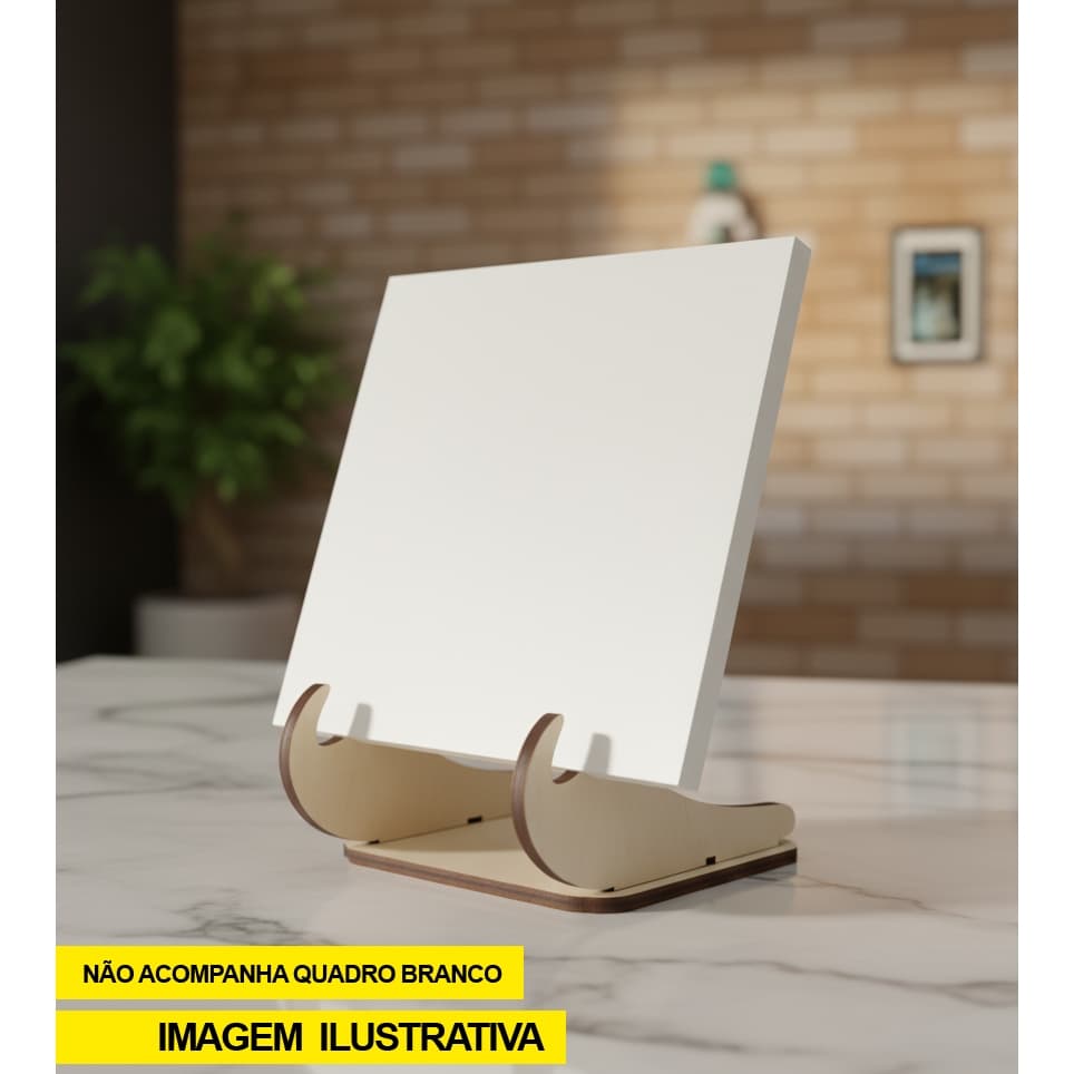Suporte pé para Quadros de Mesa em MDF 3mm