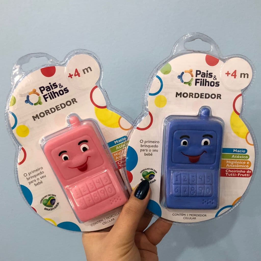 Mordedor Celular Para Bebês - Pais E Filhos