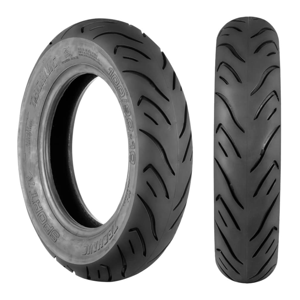 Pneu Moto 100/90-10 Traseiro – Burgman / Lead / Elite – Technic Sport R