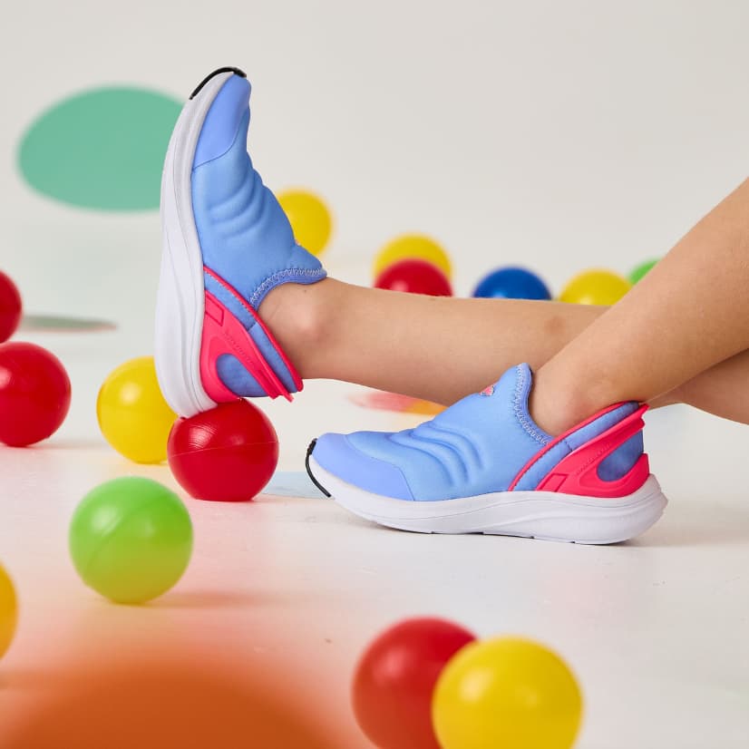 Tênis Kidy Energy Baby Respitec Infantil Menina Calce Fácil Confortável Flexível Antiderrapante