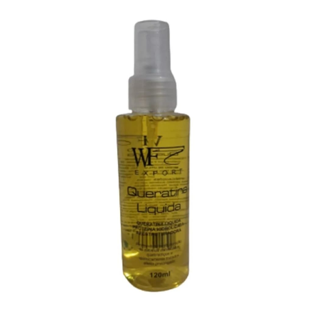 Queratina Líquida Wf 120 Ml Proteina Hidrolisada Reestruturadora
