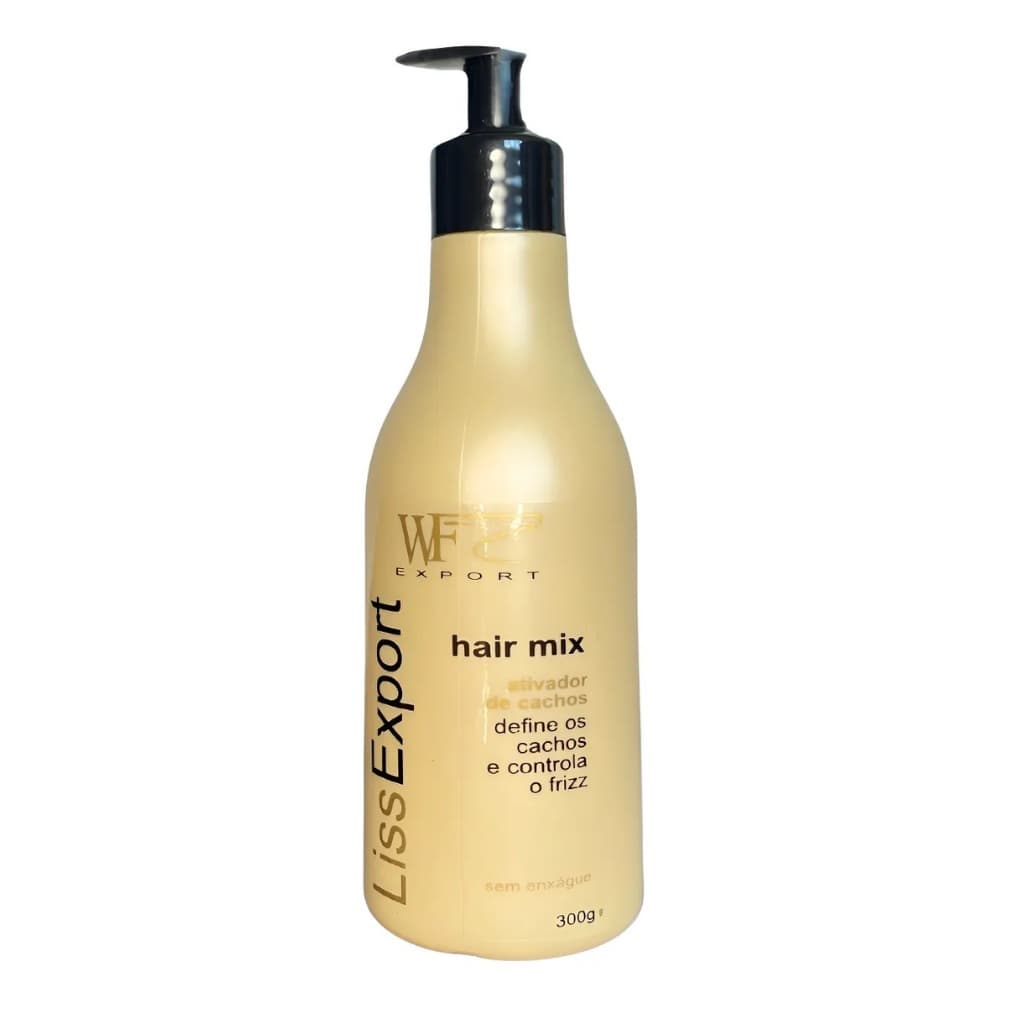 Creme Ativador De Cabelos Cacheados Wf Liss Export 300ml