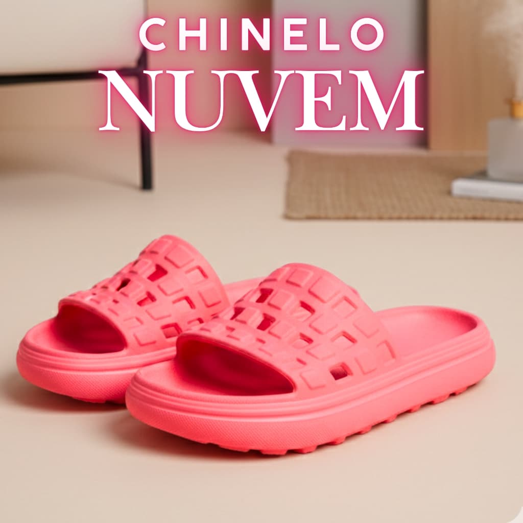Chinelo Slide Leve Anatômico Antiderrapante Ideal para Praia Piscina e Uso Diário