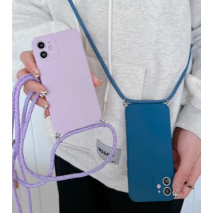 Capa Com Cordão Alça Longa iPhone 15pro, iPhone 15pro max, iPhone 16, iPhone 16pro, iPhone 16pro max,