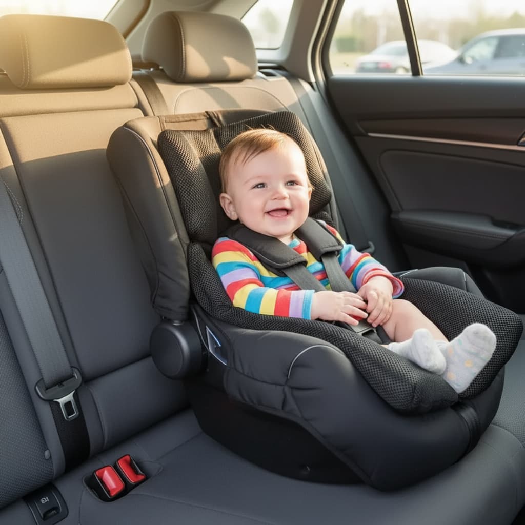Almofada para Bebe Conforto Colchone Portatil 3 em 1 ideal para Carrinho, Bebe Conforto e Cadeirinha