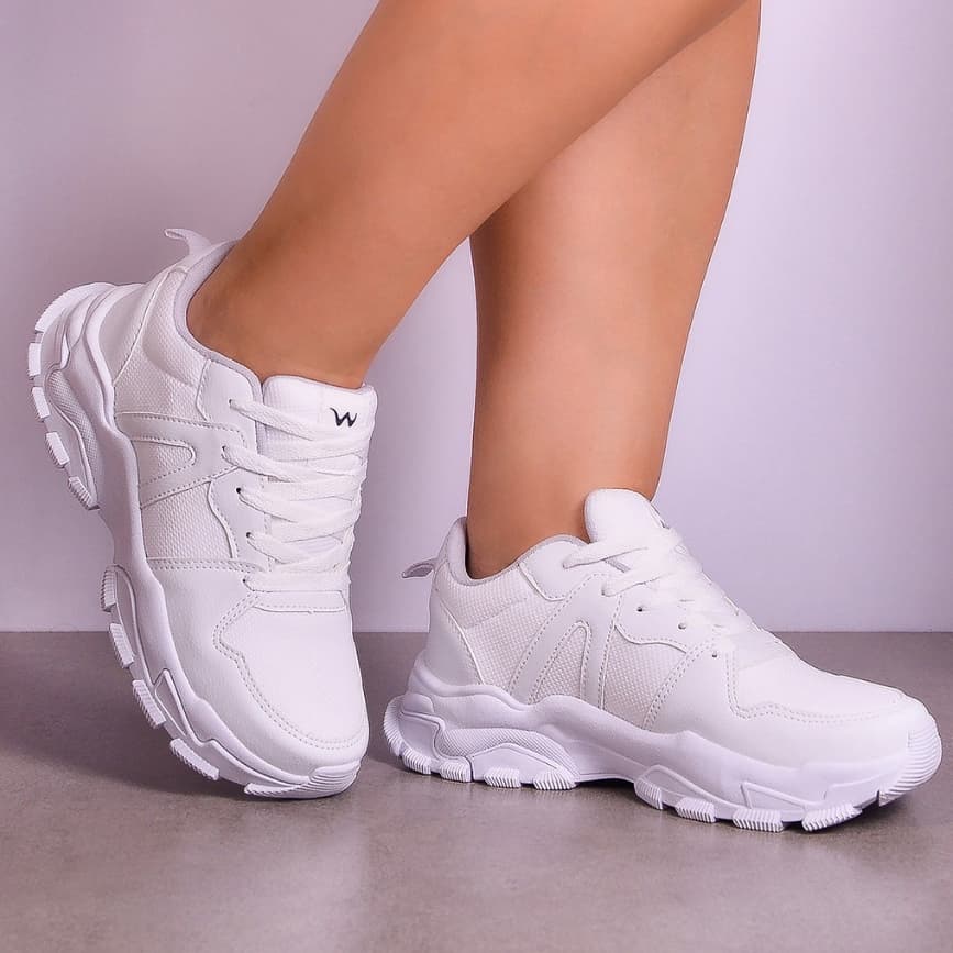 Tenis Feminino Casual Plataforma Conforto Lançamento