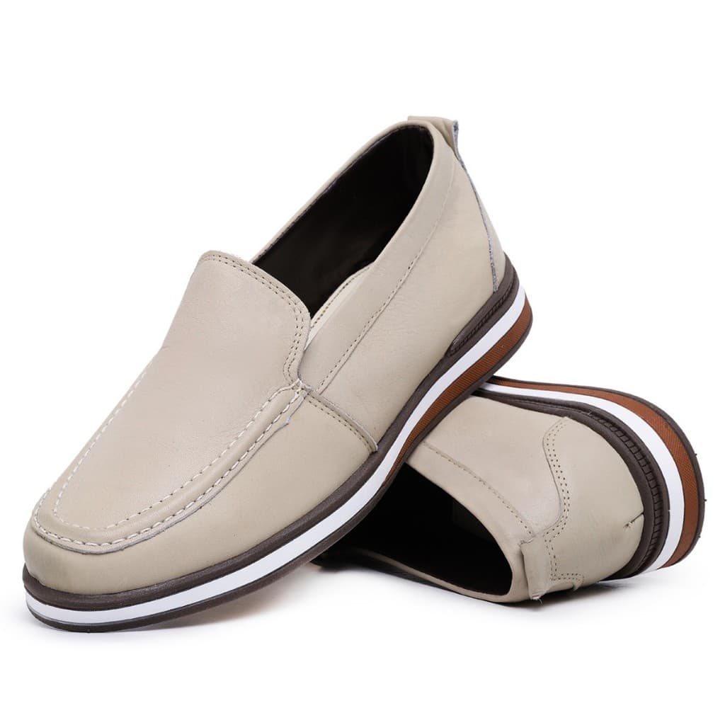 Sapato Oxford Masculino Em Couro Legítimo Sola Antiderrapante Confortável e Estiloso