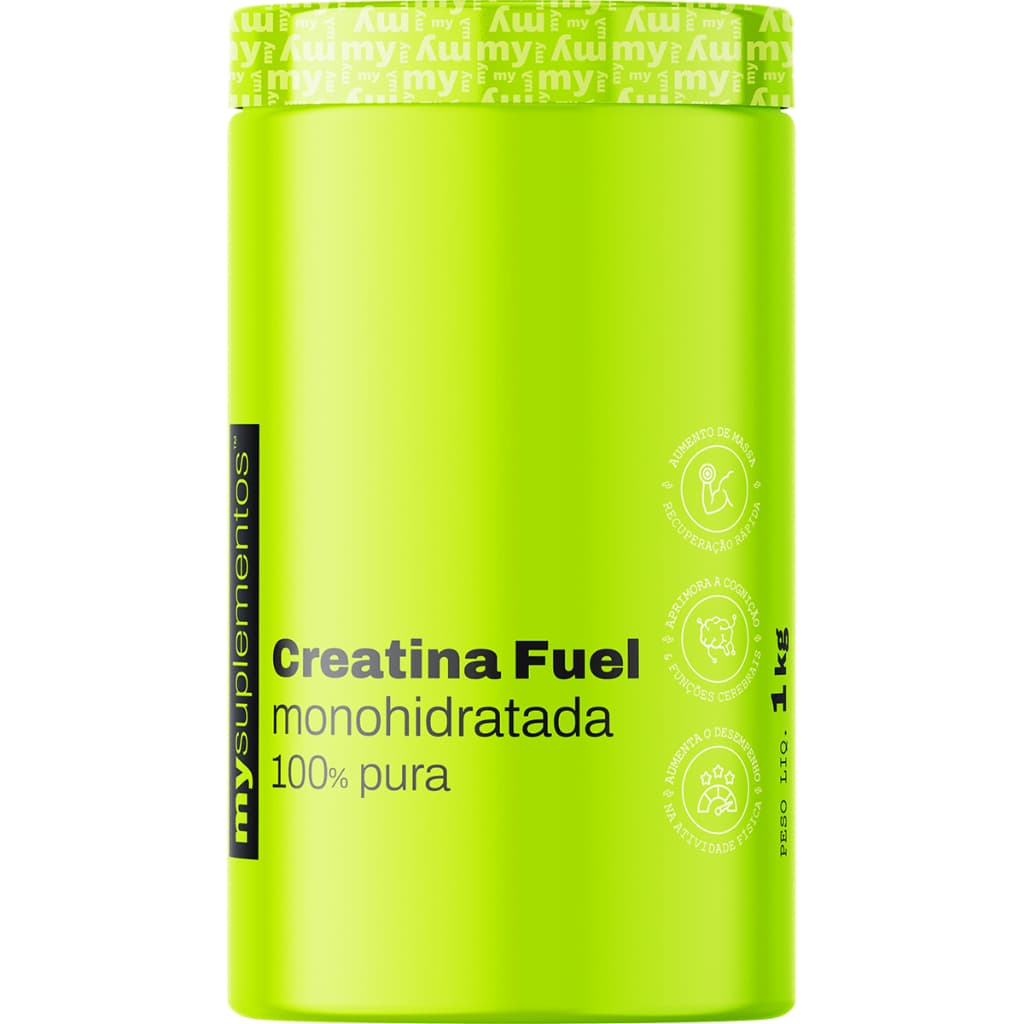Creatina Monohidratada Fuel 1kg | 100% Pura - My Suplementos