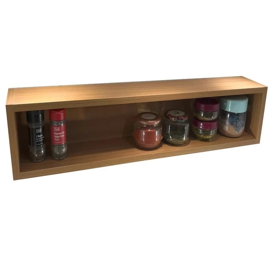 Nicho Retangular 40x20x20 com fundo MDF 15MM  - Cores