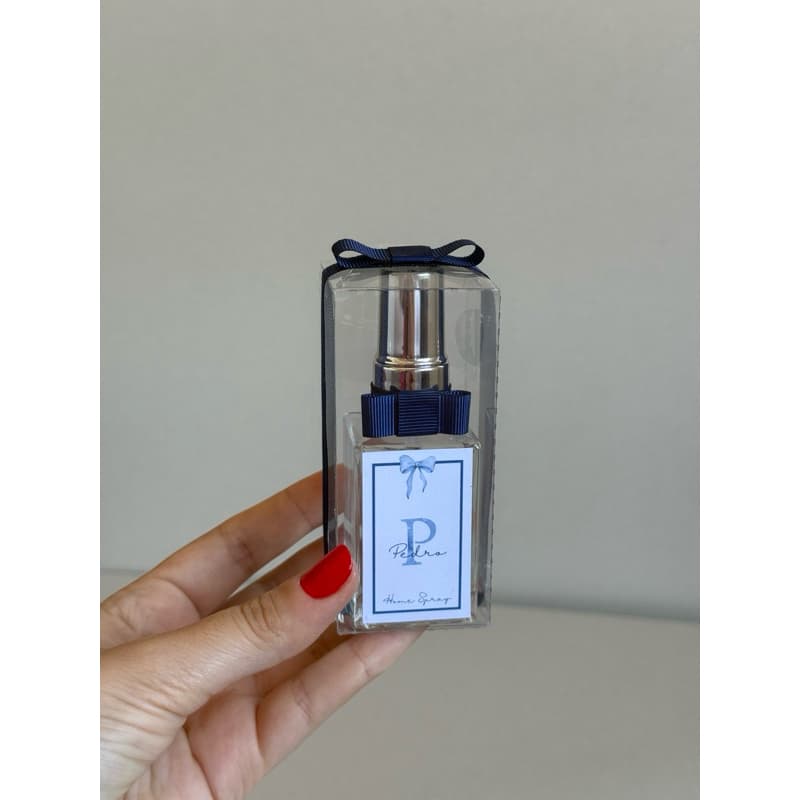 10 Home Spray vidro (30ml) Personalizado - Lembrança Maternidade