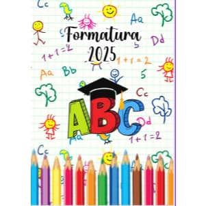 Caderneta de anotações FORMATURA ABC Lembrancinha
