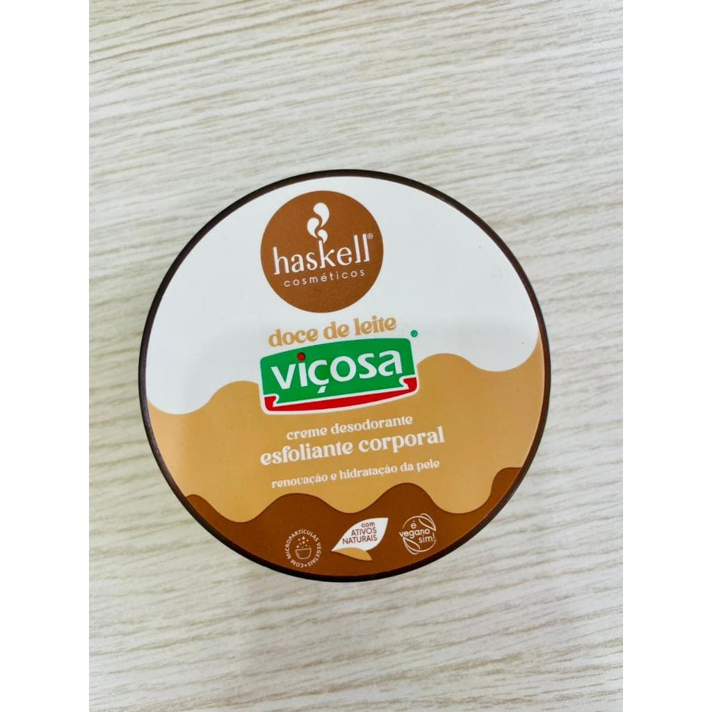 Esfoliante Corporal Haskell Doce de Leite Viçosa 150g