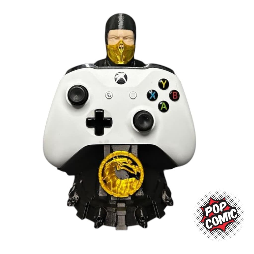 Suporte Controle Xbox/Switch - Scorpion/Sub-Zero Mortal Kombat