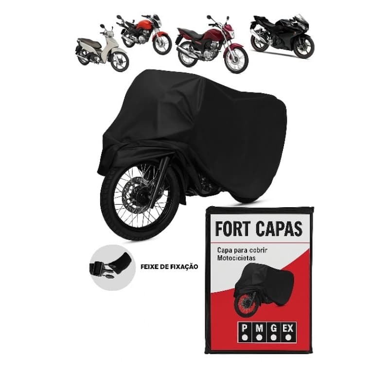Capa De cobrir Moto Protege Do Sol E Chuva Impermeável