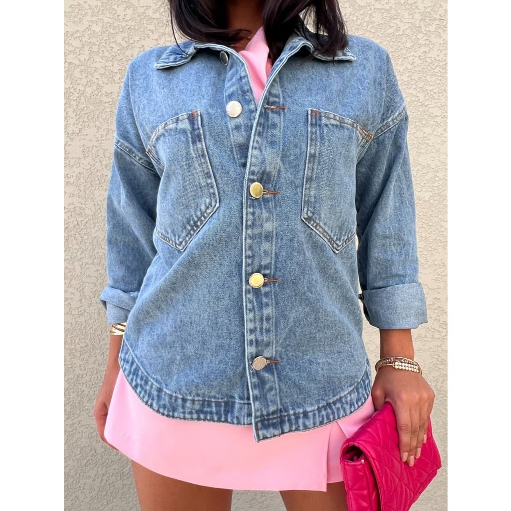 Kissmelady 8294 jaqueta jeans feminina casaco blusa casaco bulsas feminina de frio manga longa