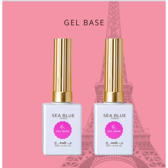 Base em Gel para unhas e alongamento Sea Blue Paris