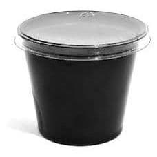 Pote Para Molho Delivery C/ Tampa 700un Galvanotek G697 60ml Cor Preta