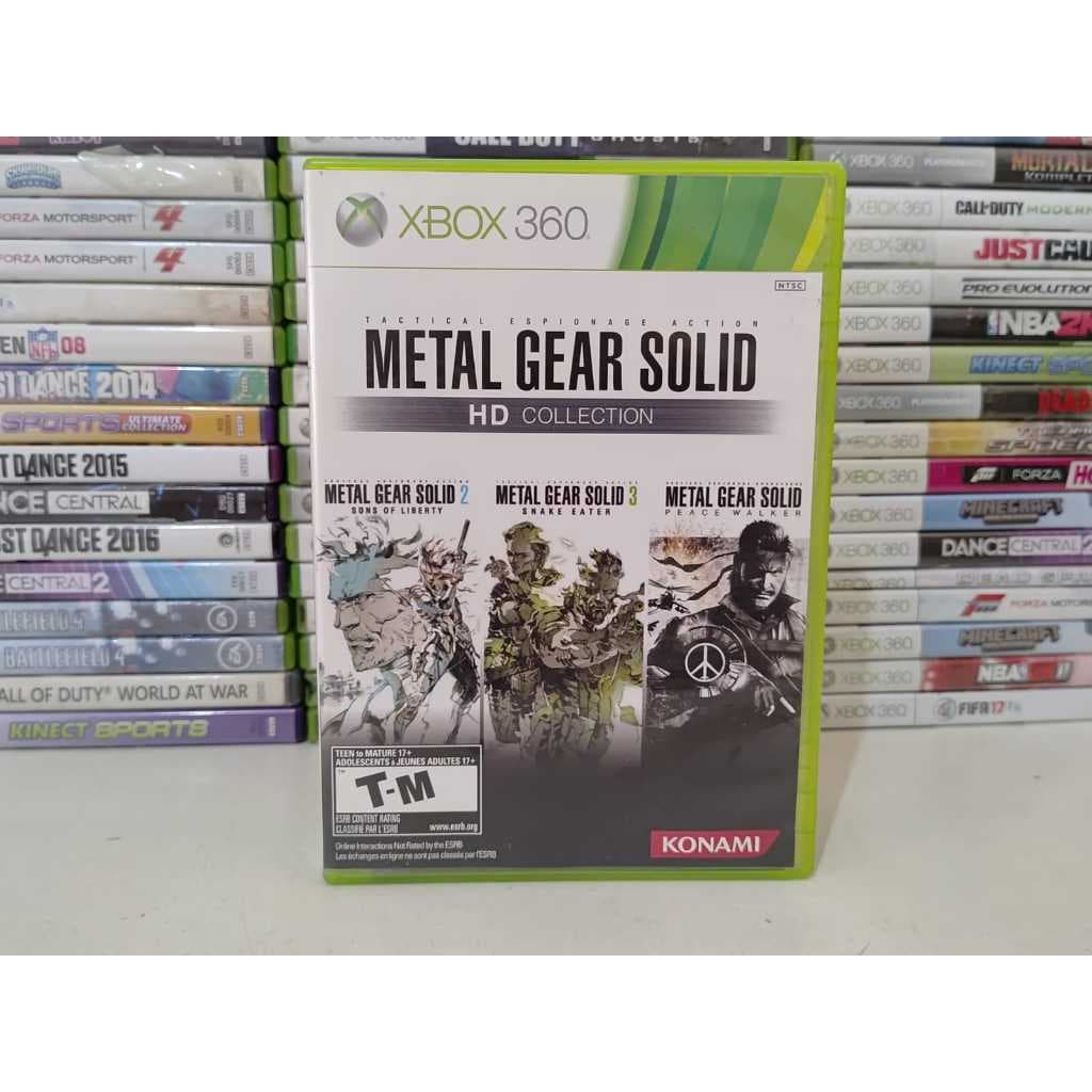 Metal Gear Solid HD Collection Xbox 360 Original Mídia Física